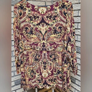 J.JILL  Blouse Sz XL